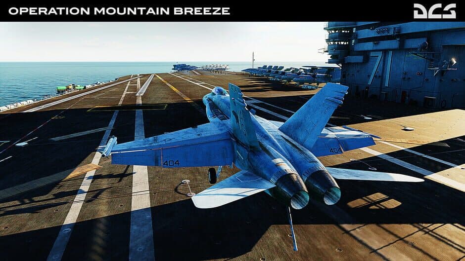 Скриншот 3 из DCS World: F/A-18C Operation Mountain Breeze by Sandman Simulations