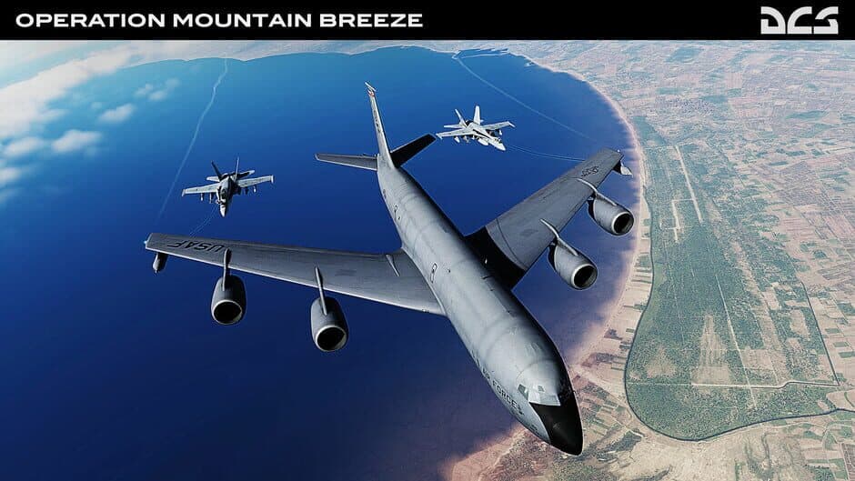 Скриншот 5 из DCS World: F/A-18C Operation Mountain Breeze by Sandman Simulations
