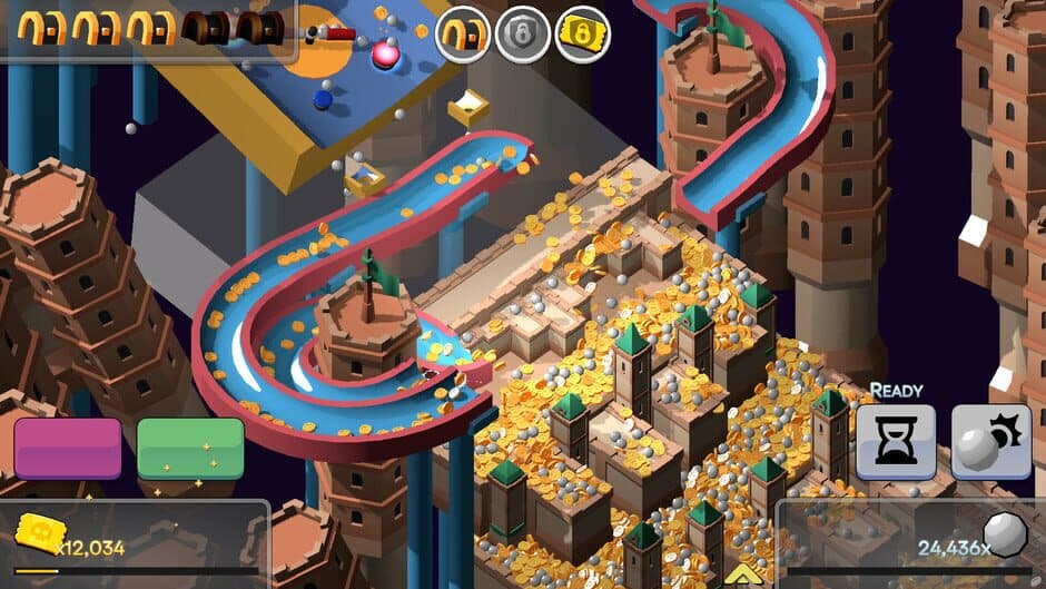 Скриншот 2 из Pocket Pusher: The Citadel