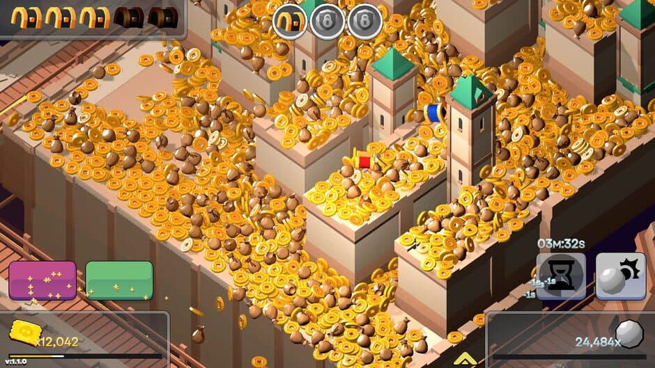 Скриншот 3 из Pocket Pusher: The Citadel