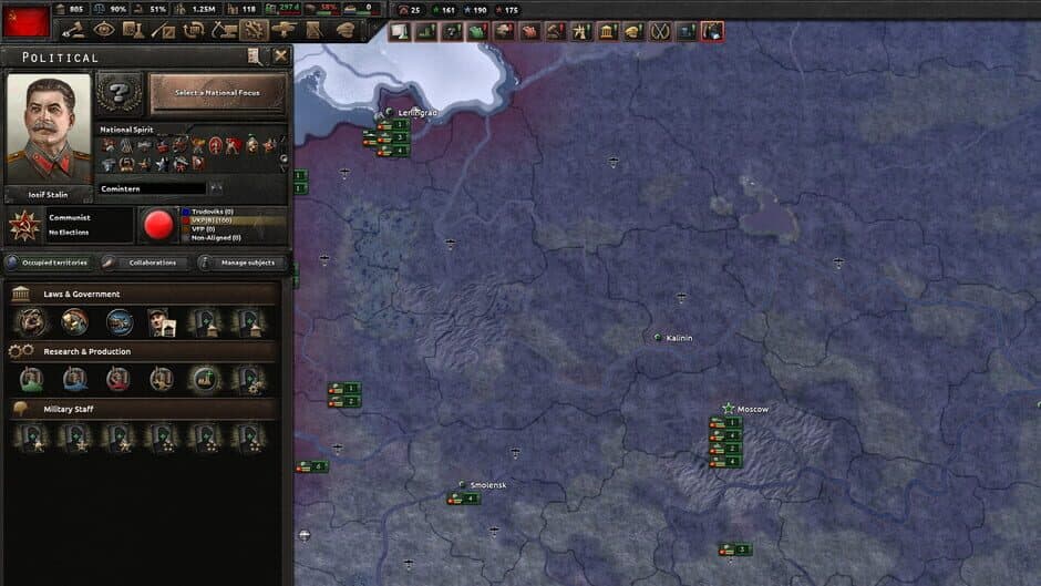 Скриншот 4 из Hearts of Iron IV: Content Creator Pack - Soviet Union 2D Art