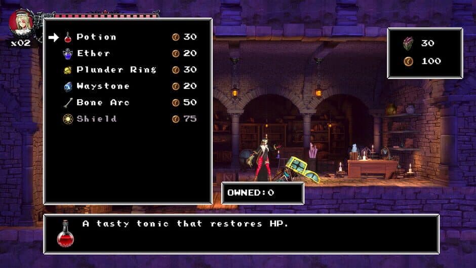 Скриншот 6 из Bloodstained: Ritual of the Night - Classic II: Dominique's Curse