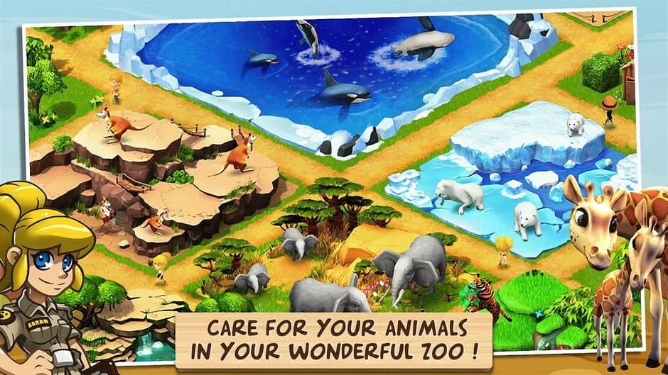 Скриншот 1 из Wonder Zoo: Animal Rescue!