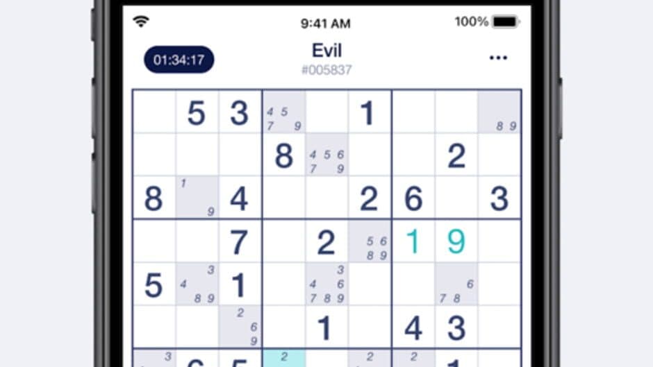 Скриншот 2 из Sudoku