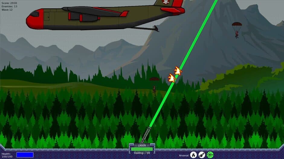 Скриншот 2 из Paratroopers Raid