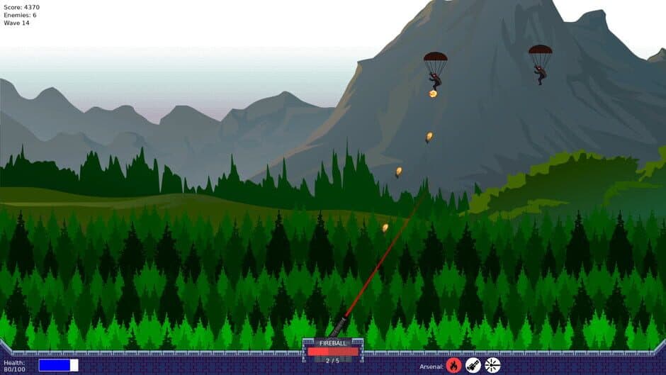 Скриншот 1 из Paratroopers Raid
