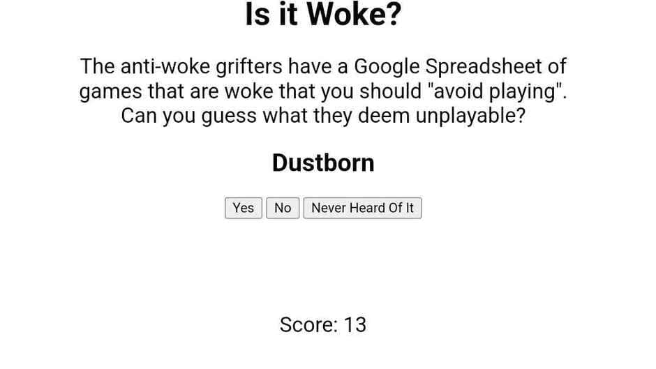 Скриншот 1 из Is It Woke?