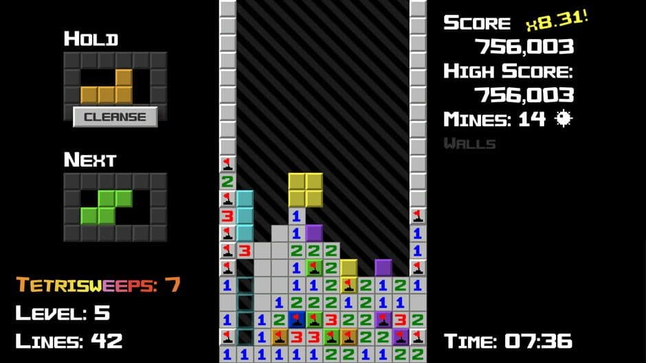 Скриншот 4 из Tetrisweeper