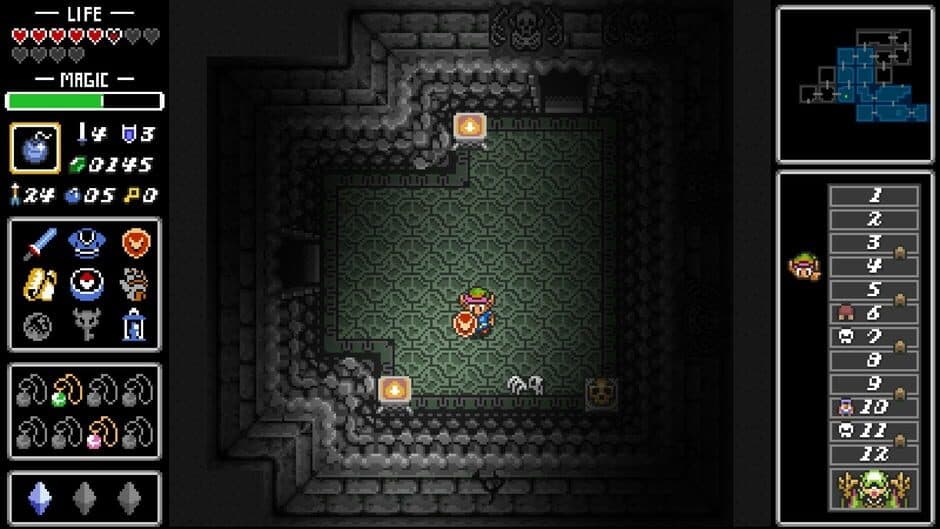 Скриншот 1 из The Legend of Zelda: Dungeons of Infinity