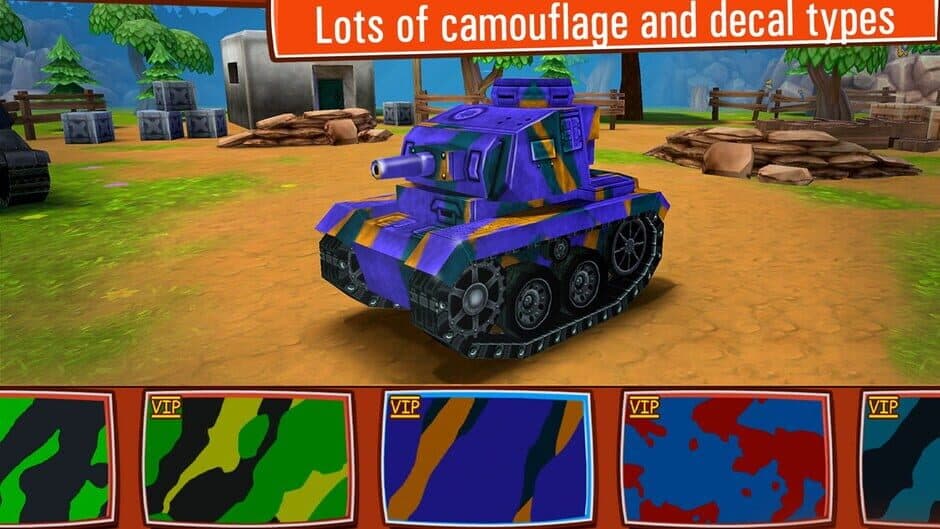 Скриншот 1 из Toon Wars: Tank Battles