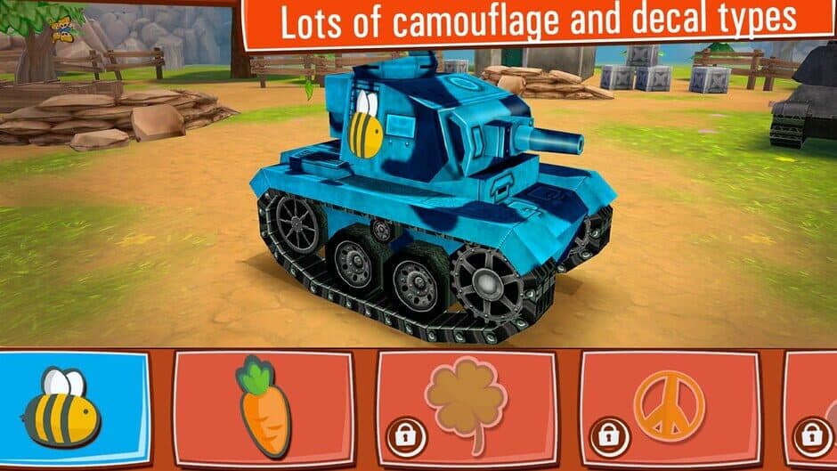 Скриншот 2 из Toon Wars: Tank Battles