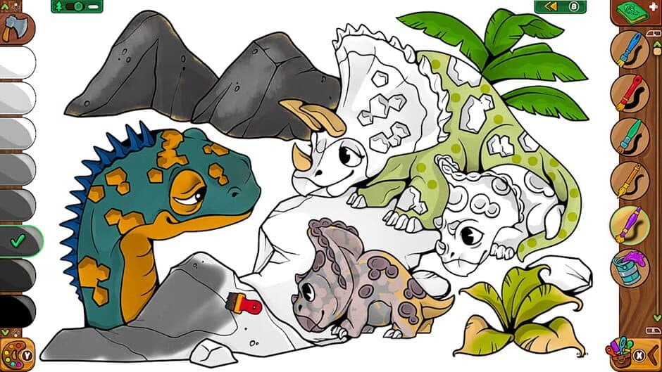 Скриншот 4 из Coloring Pages: Lumberhill Tales