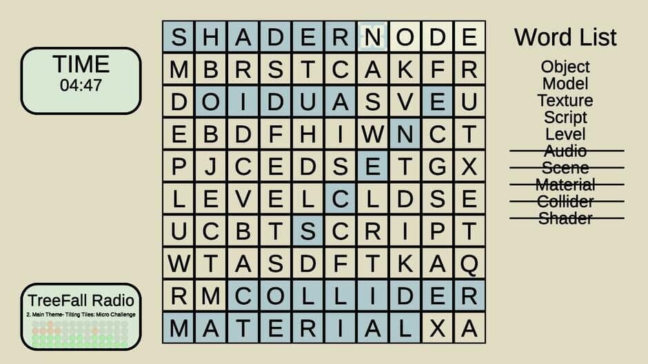 Скриншот 4 из 1-2-Whopping Word Search!