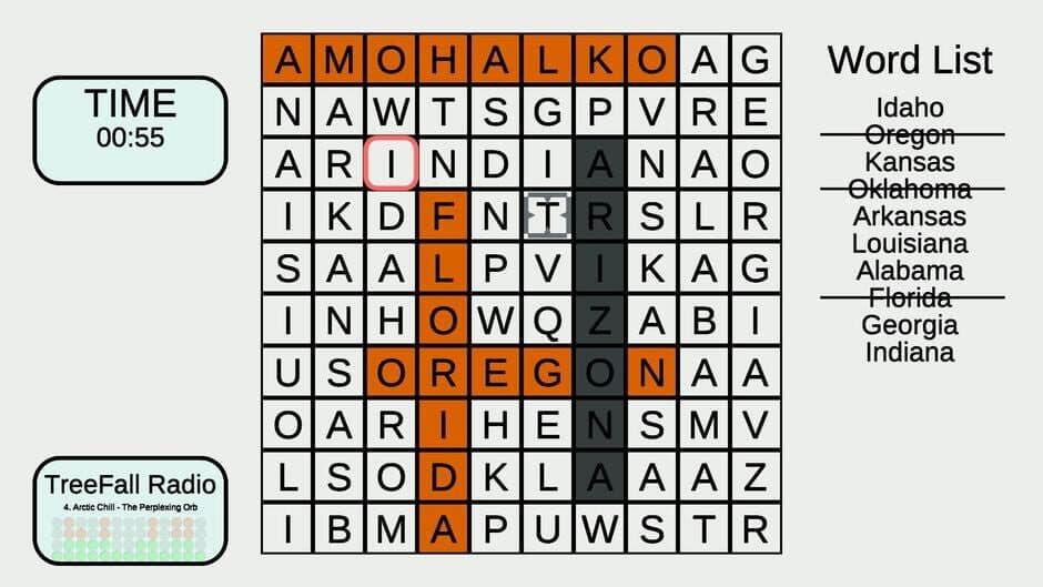 Скриншот 6 из 1-2-Whopping Word Search!