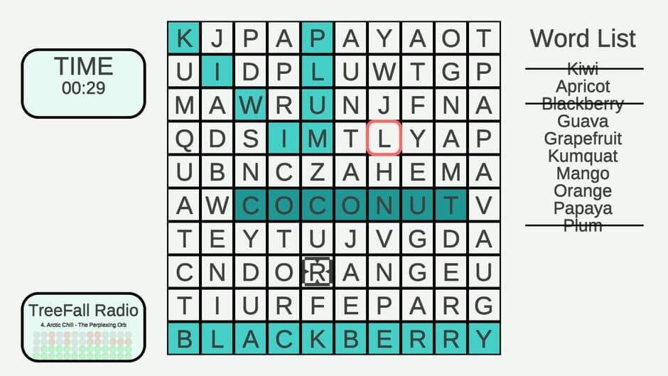 Скриншот 8 из 1-2-Whopping Word Search!