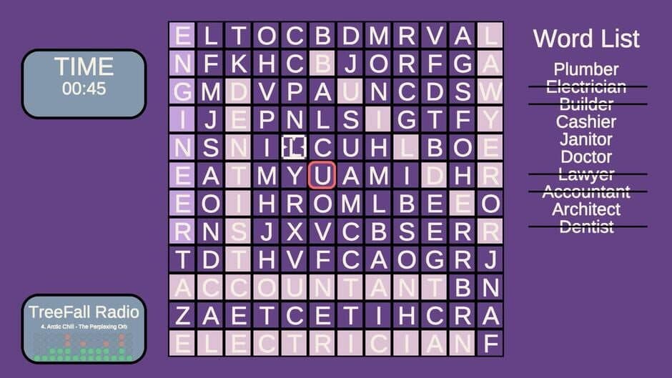Скриншот 9 из 1-2-Whopping Word Search!