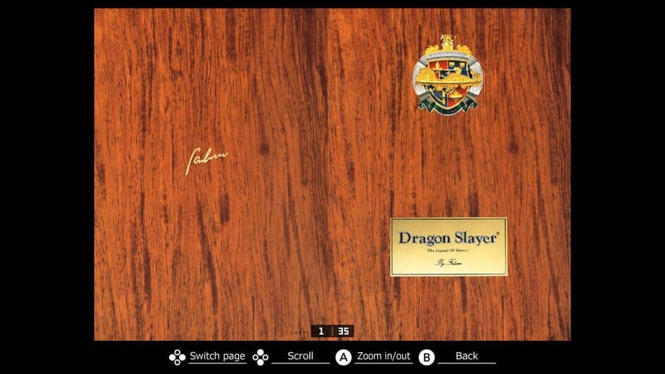 Скриншот 2 из Eggconsole Dragon Slayer: The Legend of Heroes PC-8801mkIISR