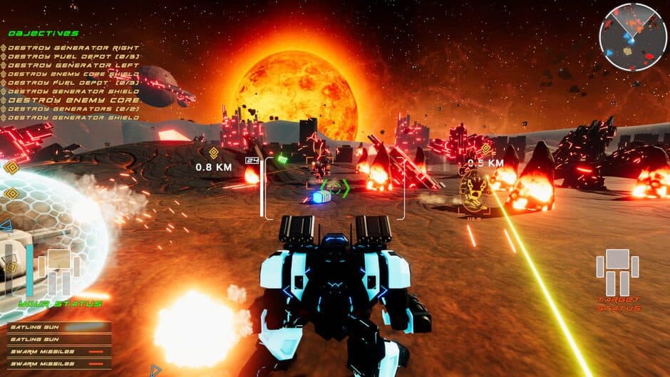 Скриншот 6 из Mech Wars