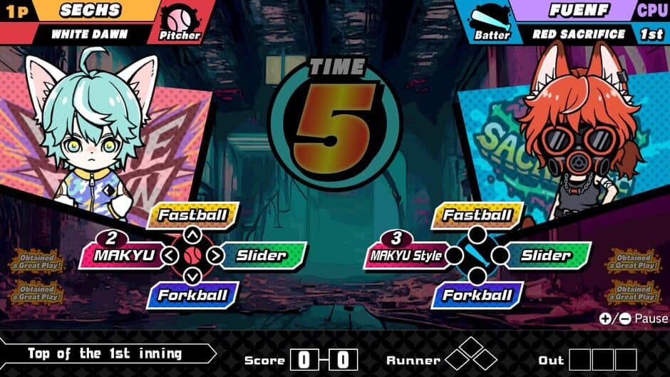 Скриншот 2 из Cats Baseball