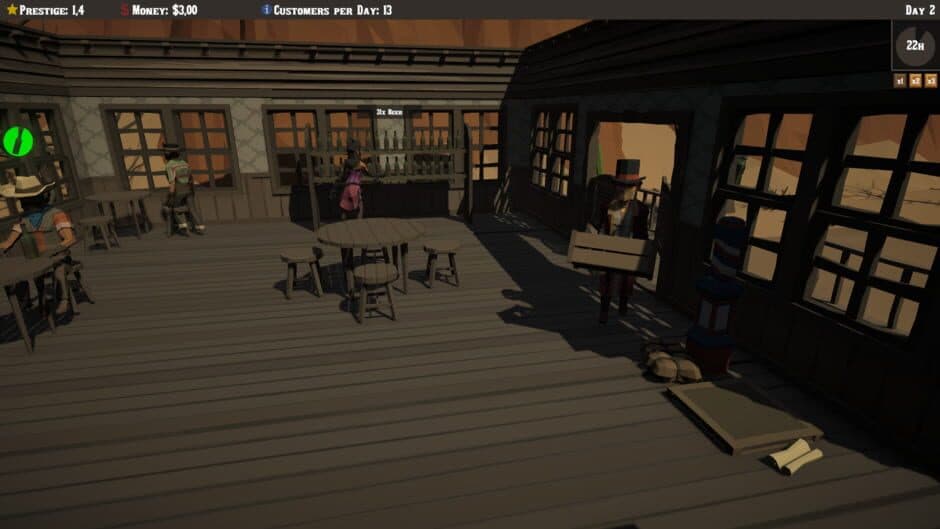 Скриншот 2 из Wild West Saloon