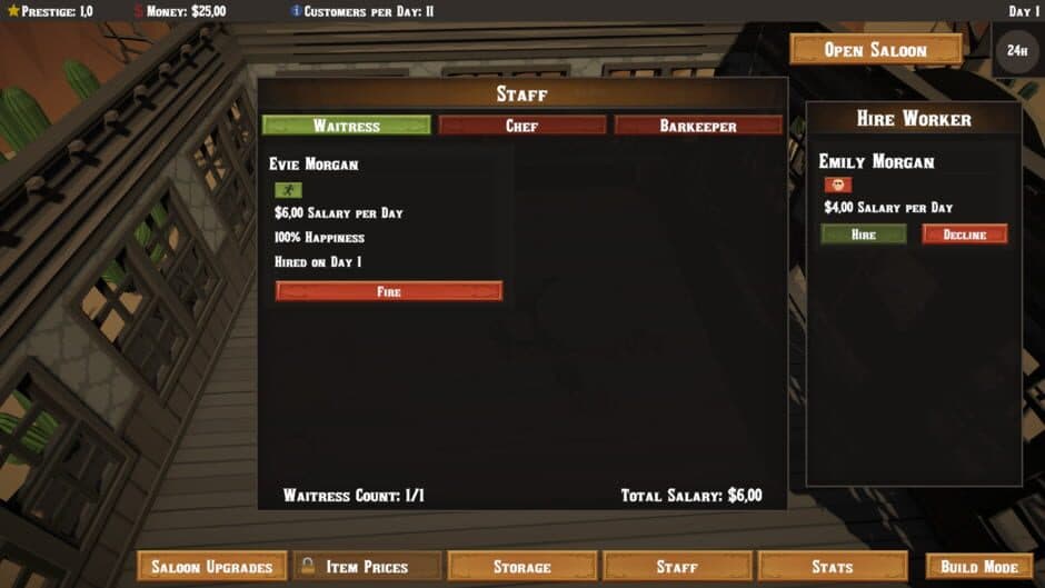 Скриншот 7 из Wild West Saloon