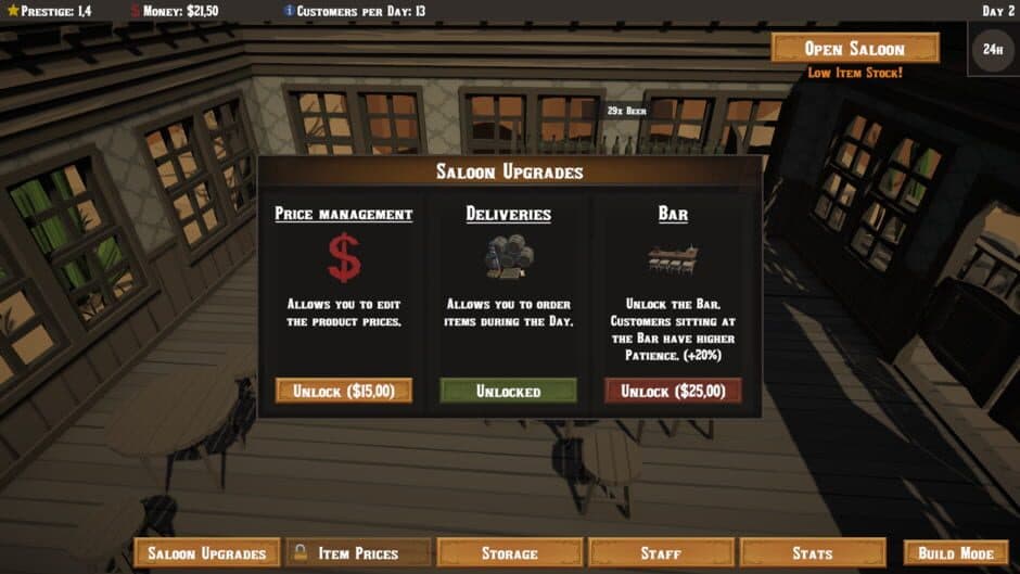 Скриншот 8 из Wild West Saloon