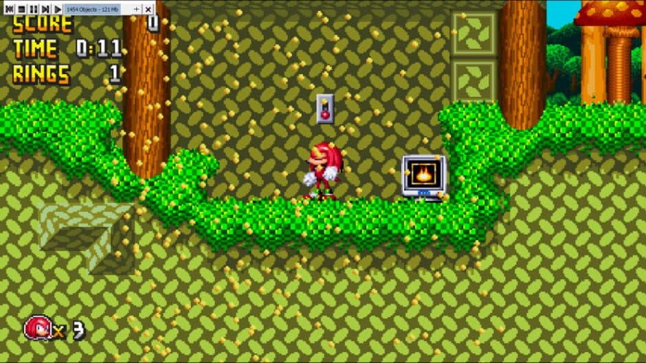 Скриншот 1 из Knuckles The Echidna: Burrow Trouble