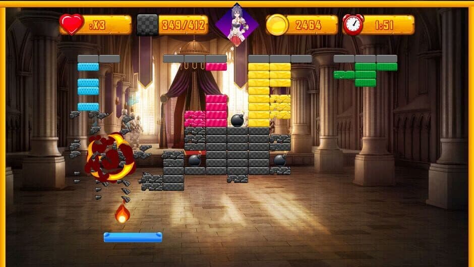 Скриншот 10 из Moe Waifu H: BlockBlast