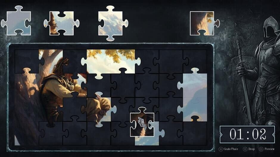 Скриншот 2 из Jigsaw Chronicles: Heroes of Legend