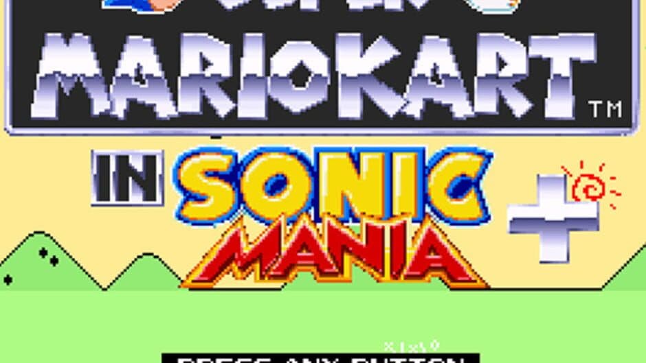 Скриншот 1 из Super Mario Kart in Sonic Mania+