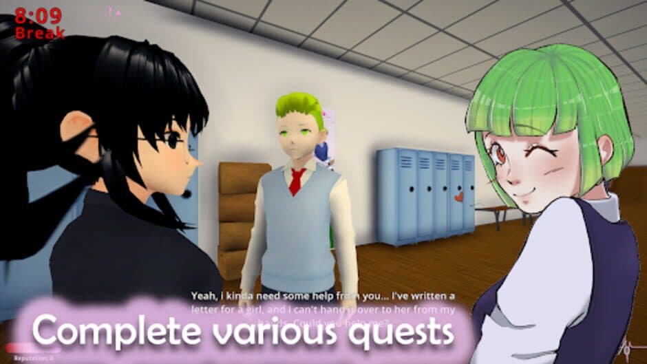 Скриншот 1 из Ai To Noroi: School Simulator
