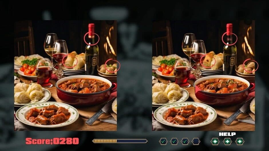 Скриншот 1 из Spot The Difference Food & Drink