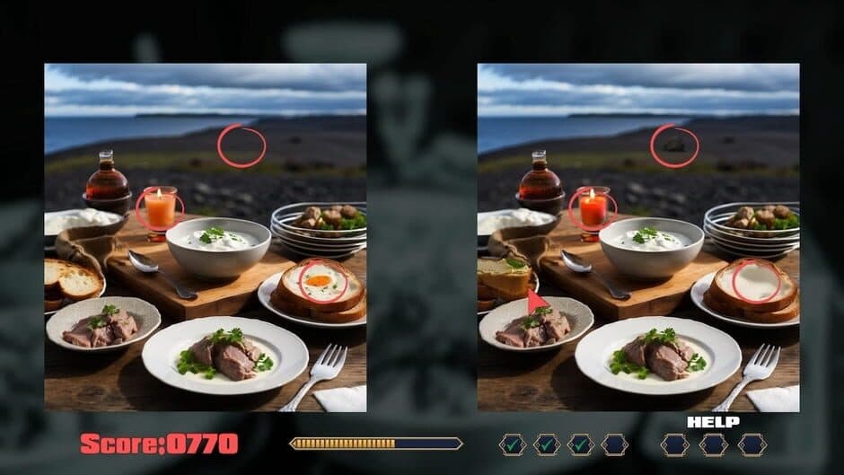 Скриншот 2 из Spot The Difference Food & Drink