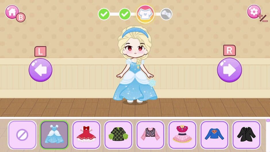 Скриншот 2 из Doll Dress Up