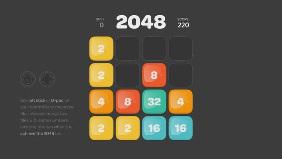 Скриншот 1 из 2048 Maniac