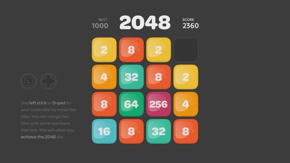 Скриншот 2 из 2048 Maniac