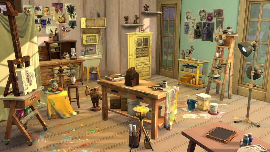 Скриншот 1 из The Sims 4: Artist Studio Kit
