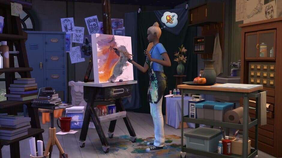 Скриншот 2 из The Sims 4: Artist Studio Kit