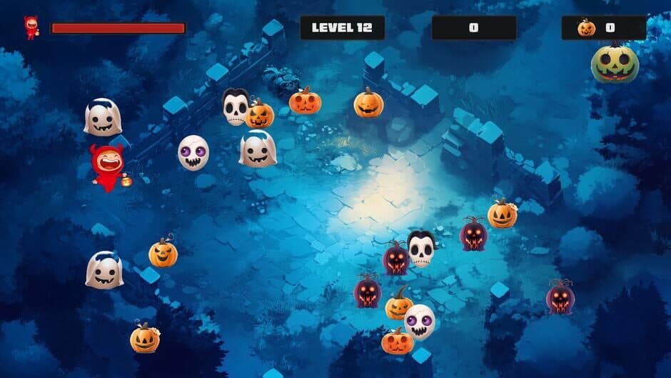 Скриншот 2 из Halloween Pumpkin Brawl