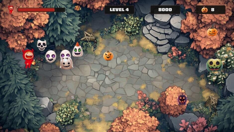 Скриншот 3 из Halloween Pumpkin Brawl