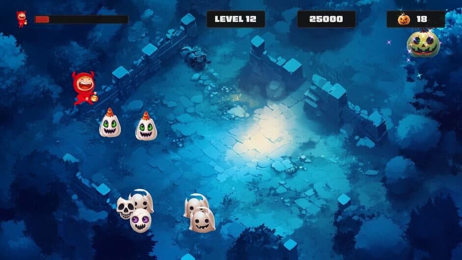 Скриншот 5 из Halloween Pumpkin Brawl