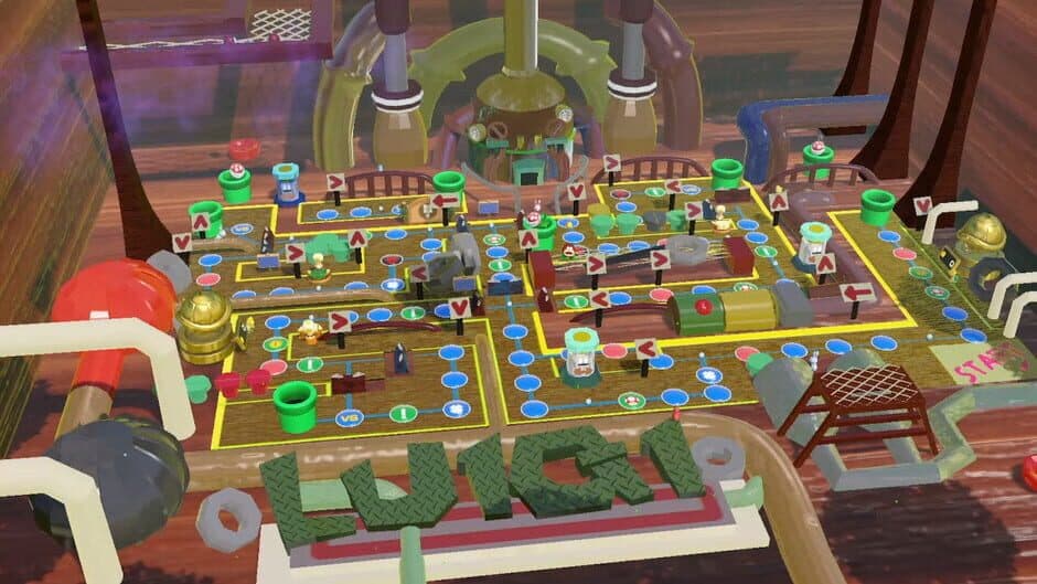 Скриншот 1 из Mario Party Superstars: Mario's Rainbow Castle + Luigi's Engine Room