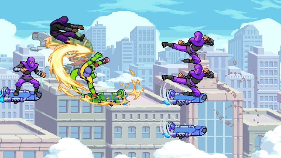Скриншот 1 из Teenage Mutant Ninja Turtles: Shredder's Revenge - Radical Reptiles