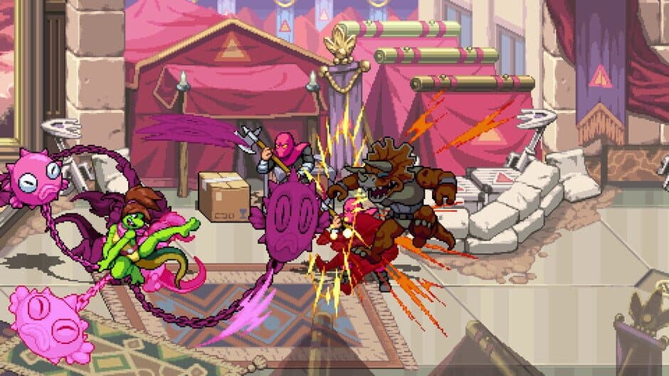 Скриншот 2 из Teenage Mutant Ninja Turtles: Shredder's Revenge - Radical Reptiles