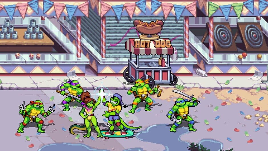 Скриншот 6 из Teenage Mutant Ninja Turtles: Shredder's Revenge - Radical Reptiles