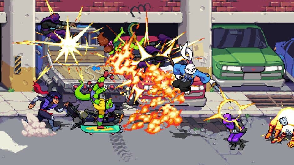 Скриншот 7 из Teenage Mutant Ninja Turtles: Shredder's Revenge - Radical Reptiles