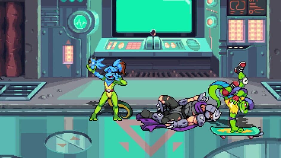 Скриншот 8 из Teenage Mutant Ninja Turtles: Shredder's Revenge - Radical Reptiles