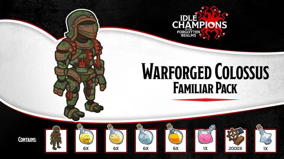 Скриншот 1 из Idle Champions: Warforged Colossus Familiar Pack