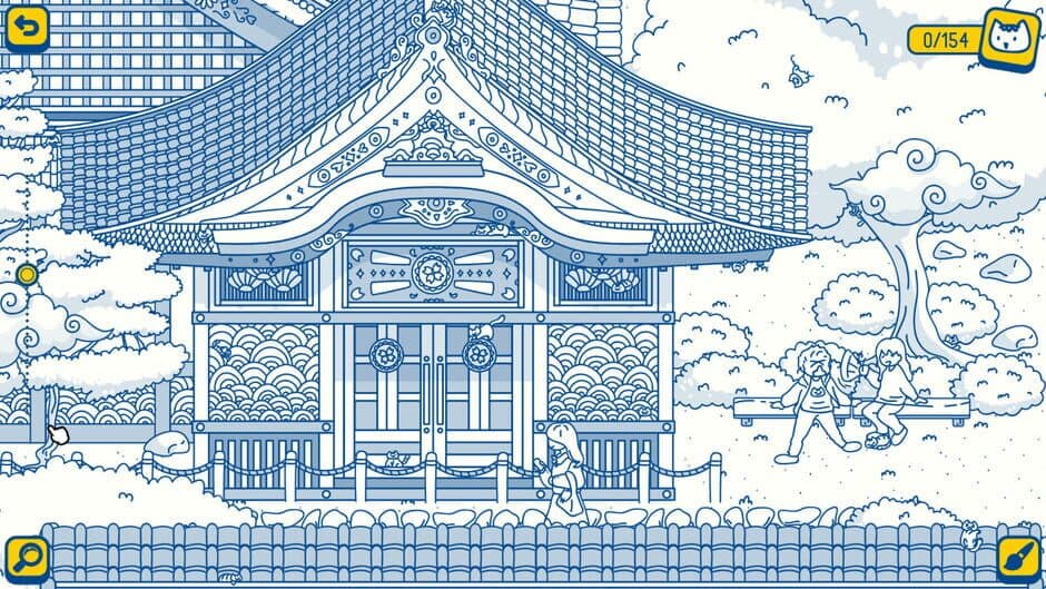 Скриншот 3 из Cats and Seek: Kyoto - Extra Level & Jigsaw