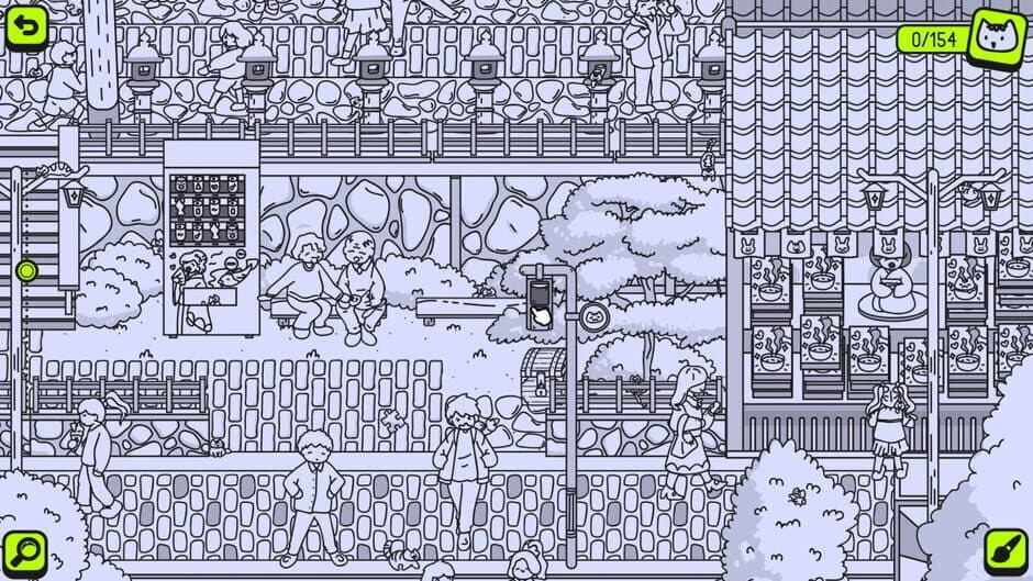 Скриншот 2 из Cats and Seek: Kyoto - Extra Level & Jigsaw